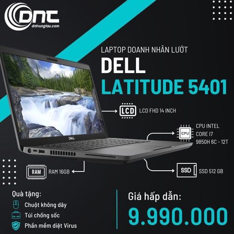 Laptop Dell Latitude 5401