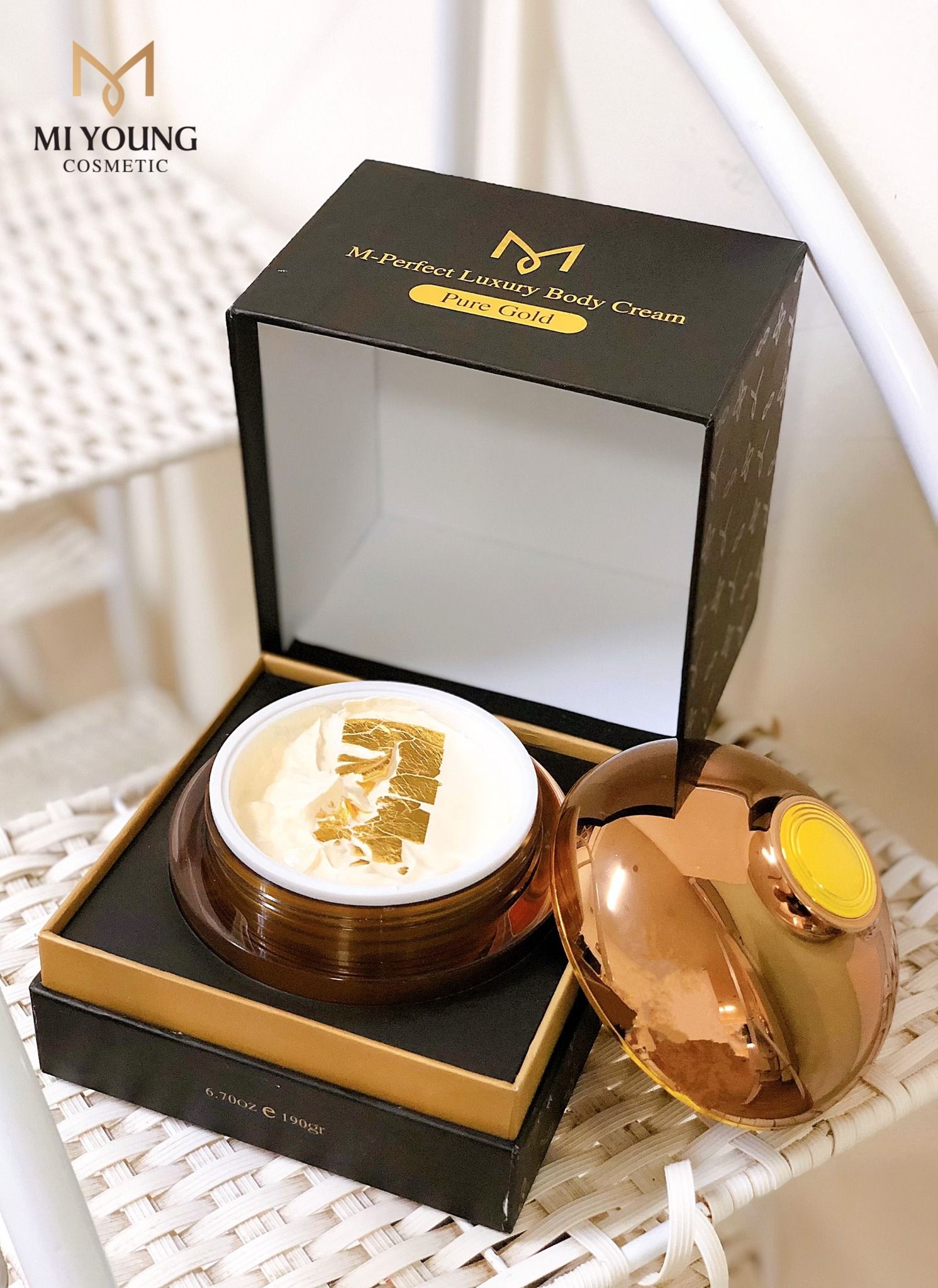 M-PERFECT LUXURY BODY CREAM VÀNG 24K