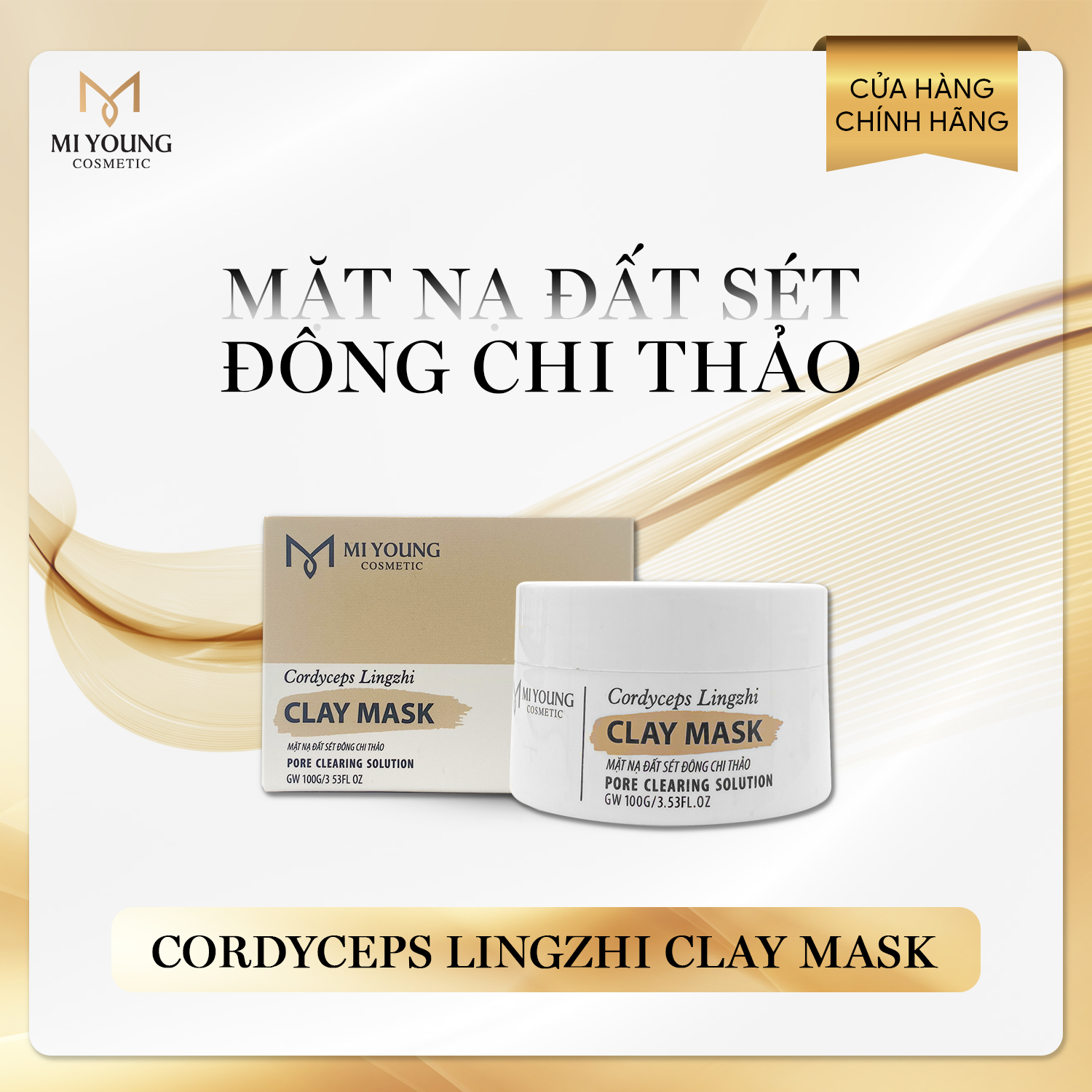 MẶT NẠ ĐẤT SÉT ĐÔNG CHI THẢO