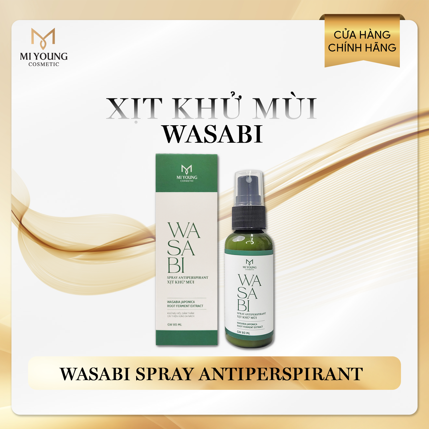XỊT KHỬ MÙI WASABI