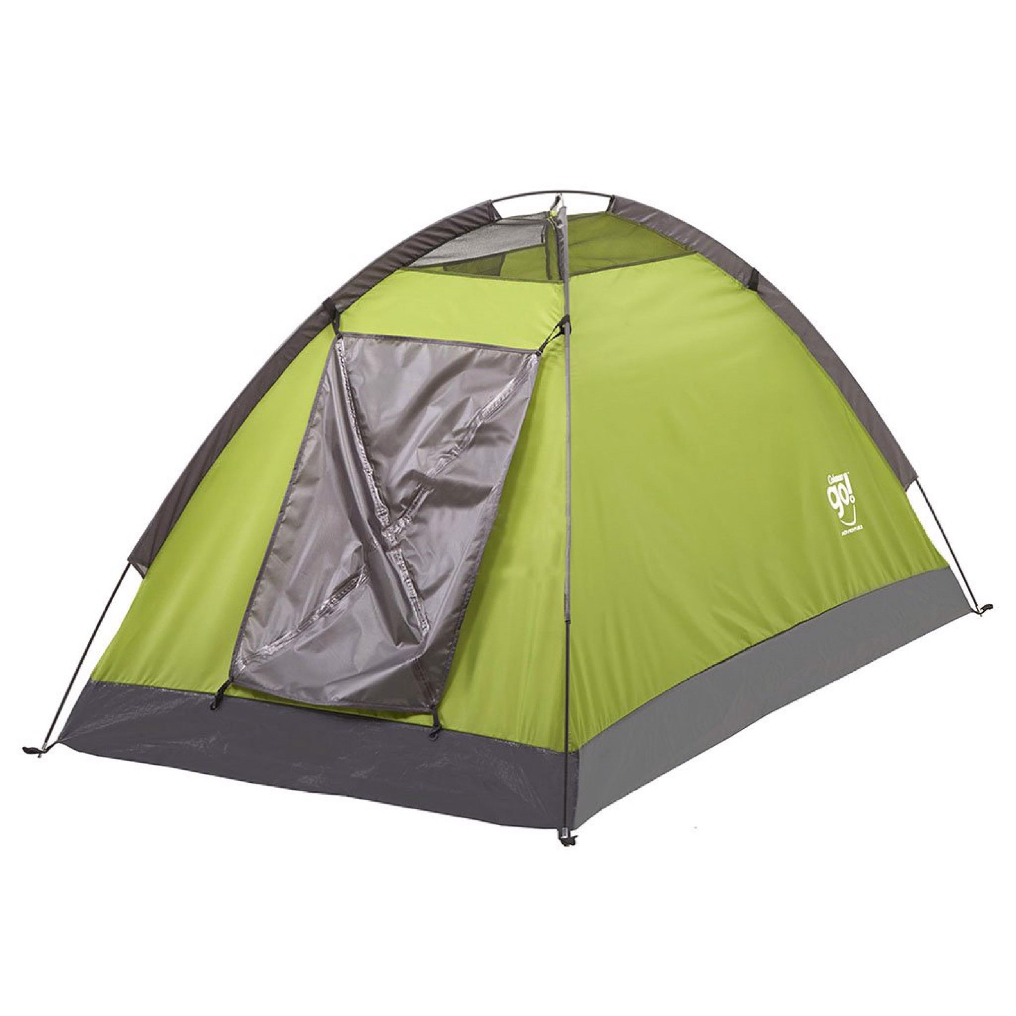 Lều Cắm Trại 2 Người GO! Dome Adventure - Xanh Lá/Xám - 2000024599/2000031744