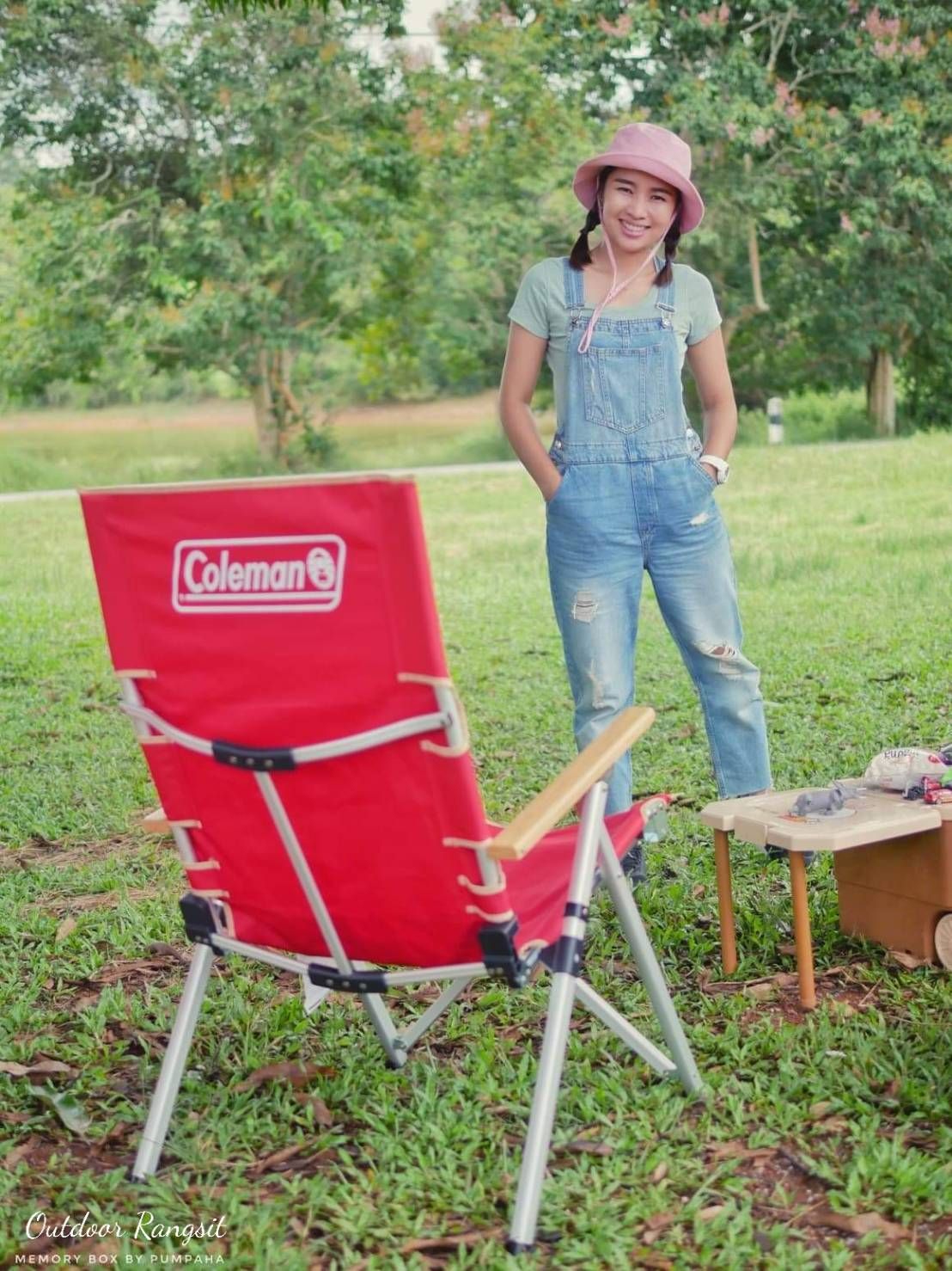 Ghế xếp Coleman 2000026744 (3339) CHAIR RED ASIA-LAY