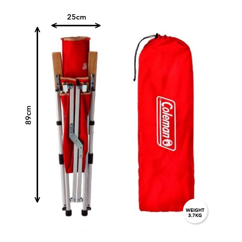 Ghế xếp Coleman 2000026744 (3339) CHAIR RED ASIA-LAY