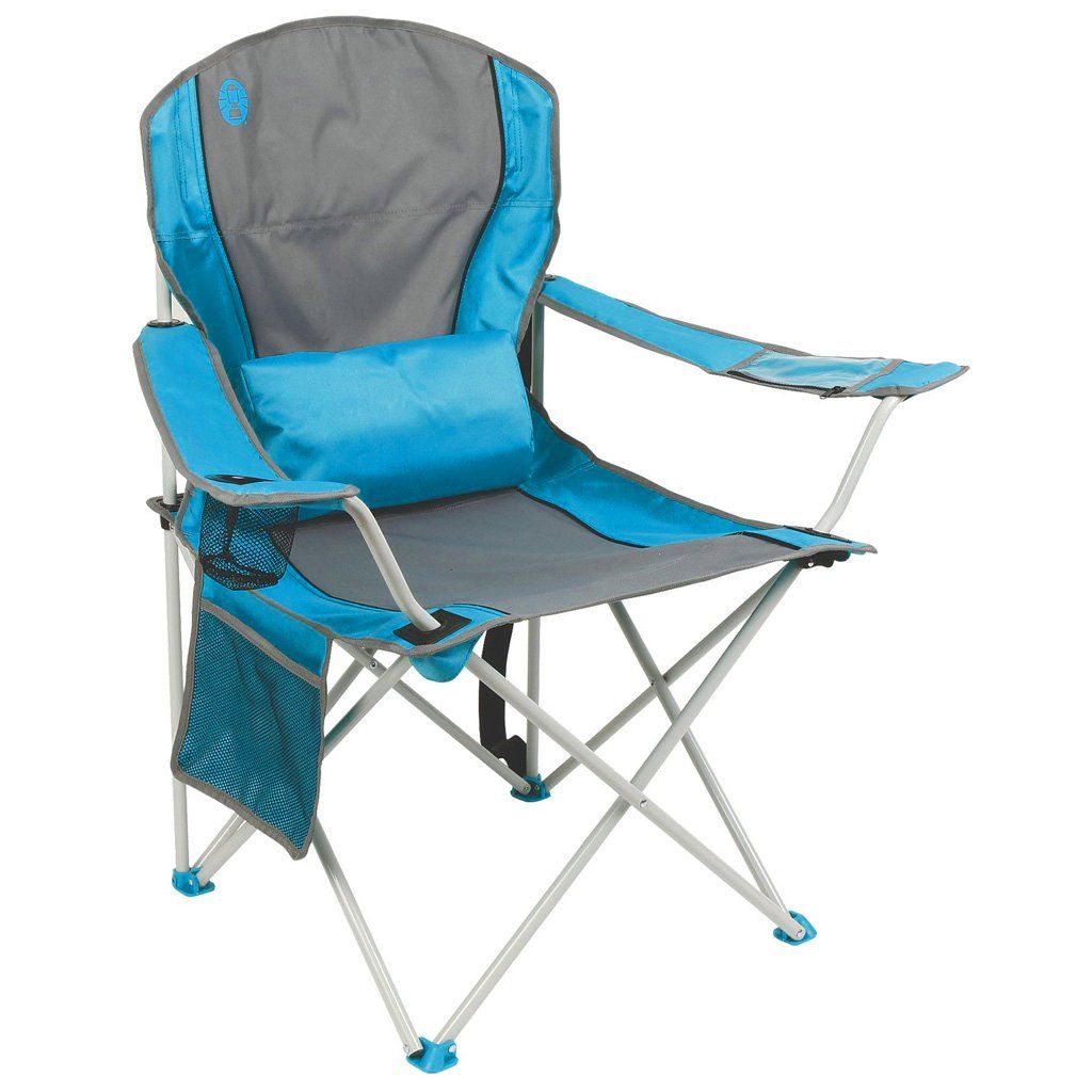Ghế Xếp Tay Tựa Có Đệm Lưng Coleman - Xanh Dương - 2000019207