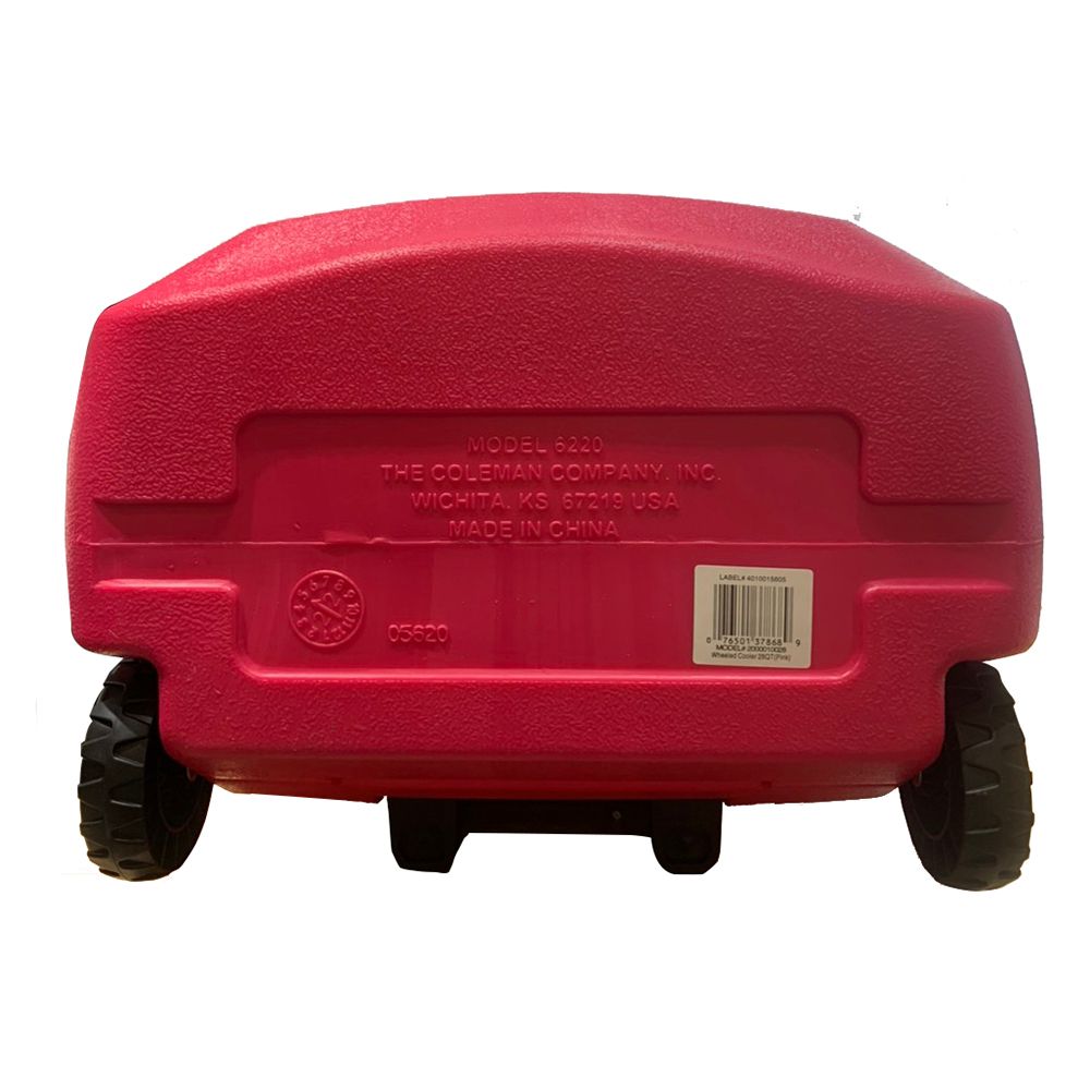 Thùng Coleman giữ lạnh 200010028-26L -Tay kéo - Hồng (7868)