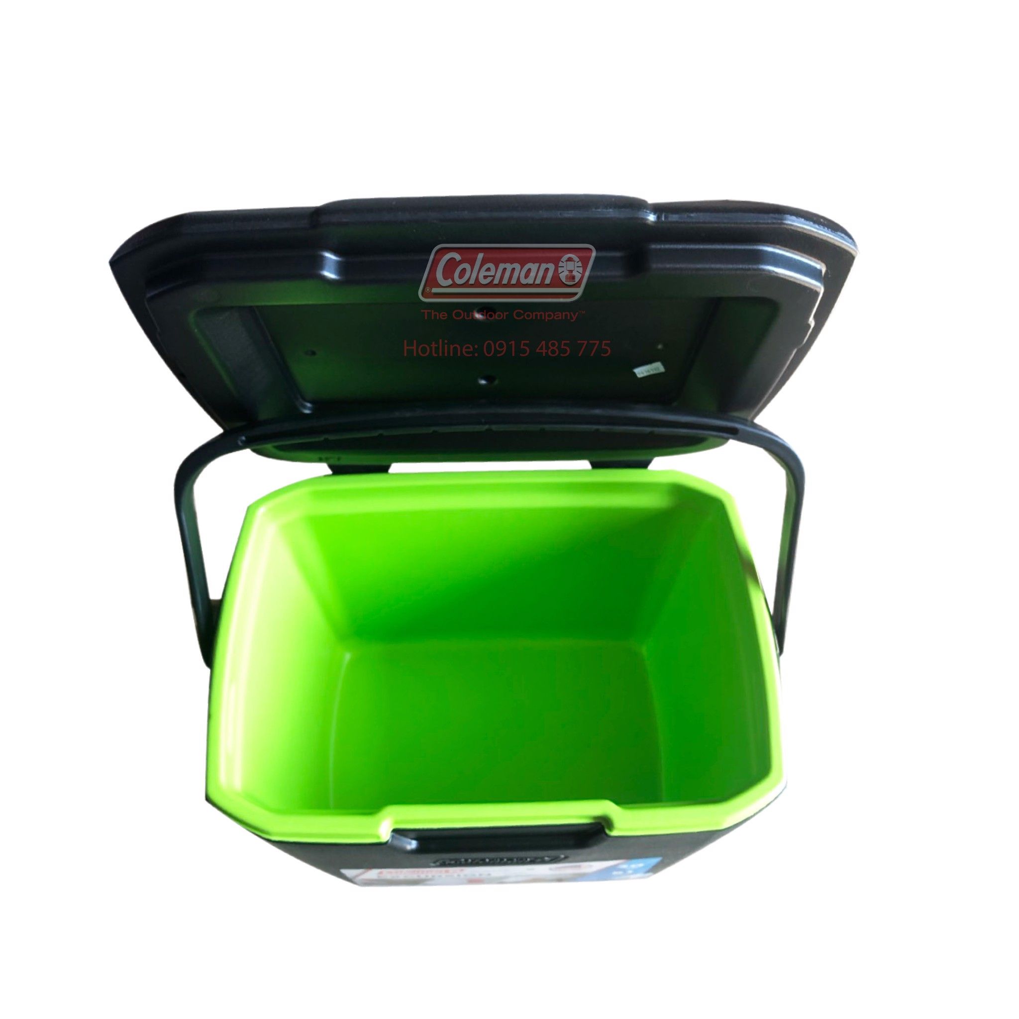 Thùng Coleman giữ lạnh - 300004552 - 28L Cooler 30Qt Blk/Grn/Blk