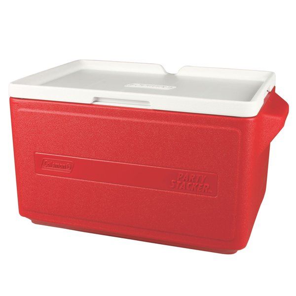 Thùng Giữ Lạnh Coleman 48 lon 3000000481 - Đỏ