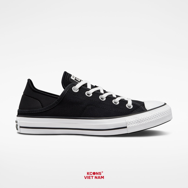  Giày Converse Chuck Taylor All Star Classic Crushed Heel Black Low Top  A03075C 