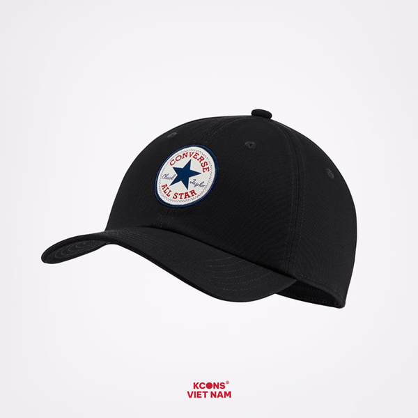  Nón Converse All Star Patch Baseball Hat Black 10022134-A01 