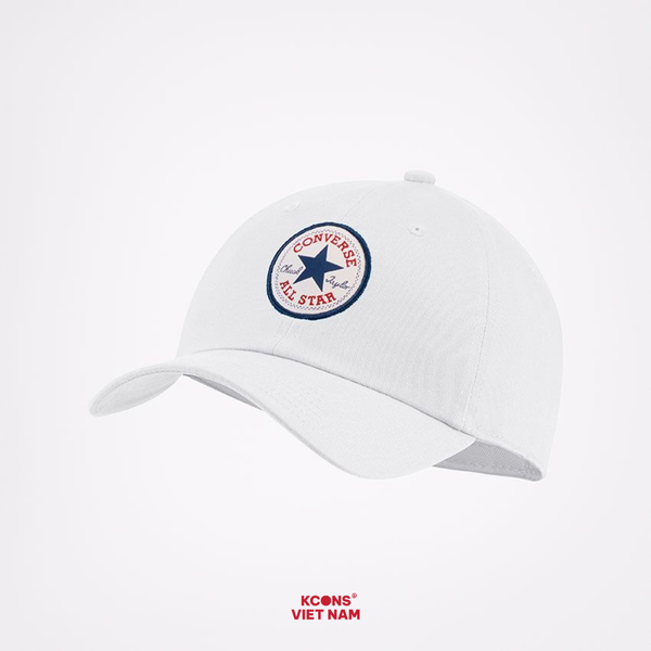  Nón Converse All Star Patch Baseball Hat White 10022134-A02 