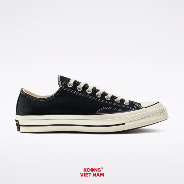  Giày Converse Chuck Taylor 1970 Black Low Top 162058C 