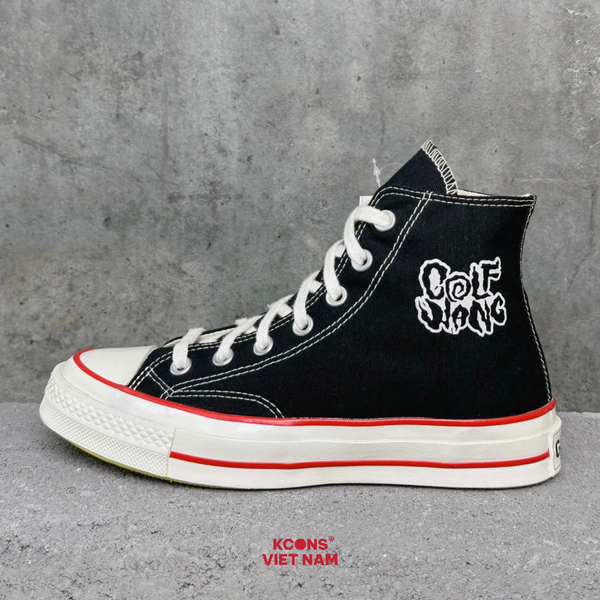  Giày Converse Chuck Taylor 1970 Golf Wang Black High Top SP1217633 