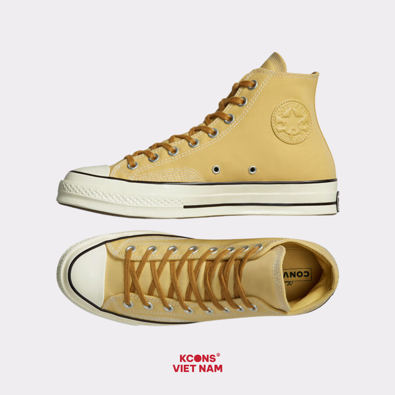 Giày Converse 1970 Jungle Cloth TRAILHEAD GOLD High Top A03436C