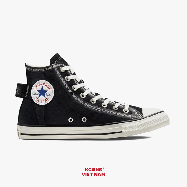  Giày Converse All Star Logo Tag BLACK High Top A06105C 