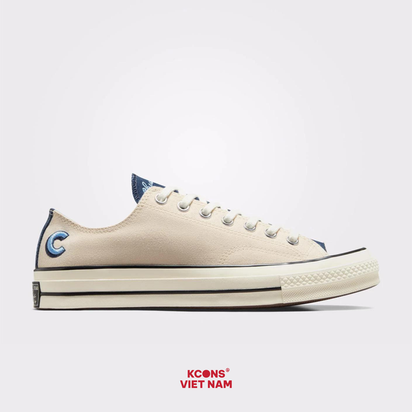  Giày Converse Chuck Taylor 1970’s Letterman Natural Ivory Low Top A06203C 