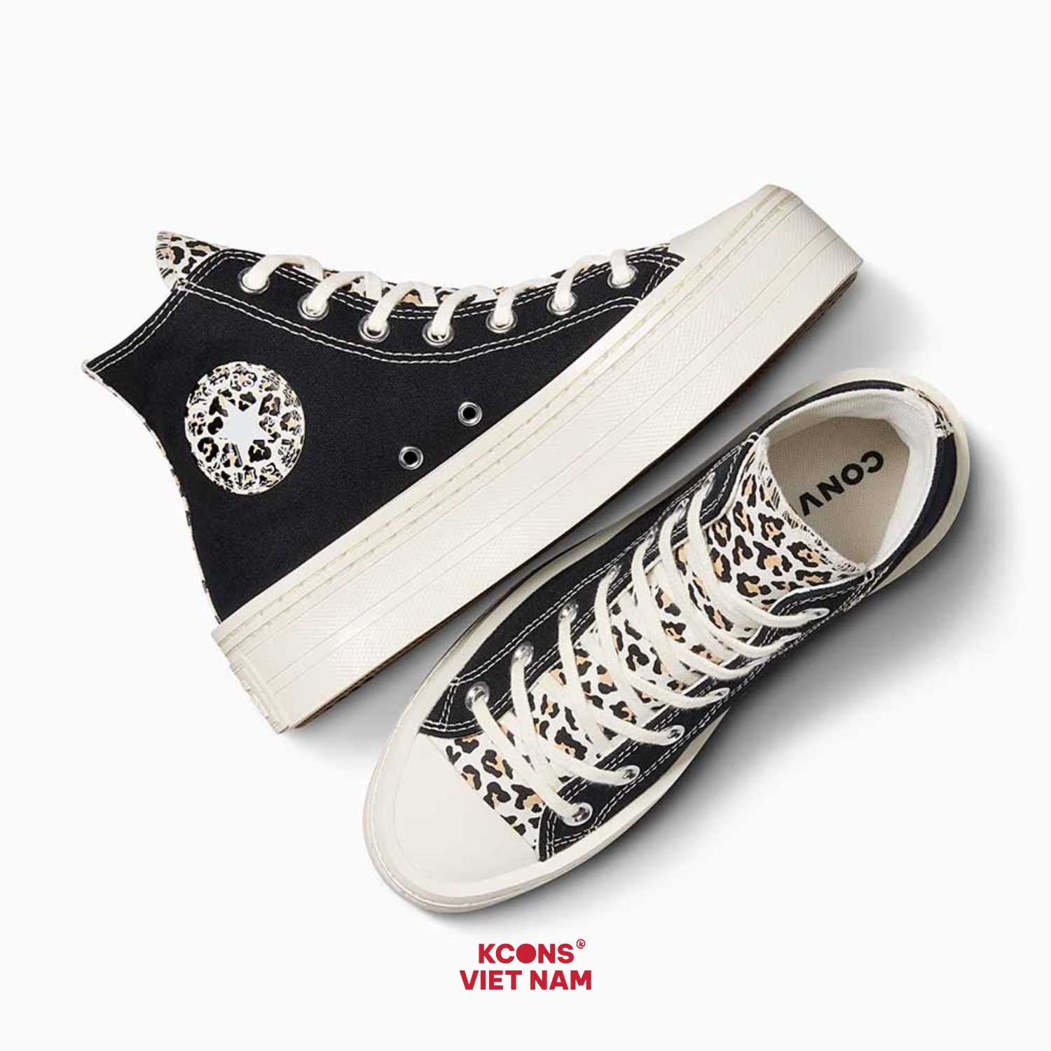 Giày Converse Chuck Taylor All Star Platform Leopard High Top A08009C