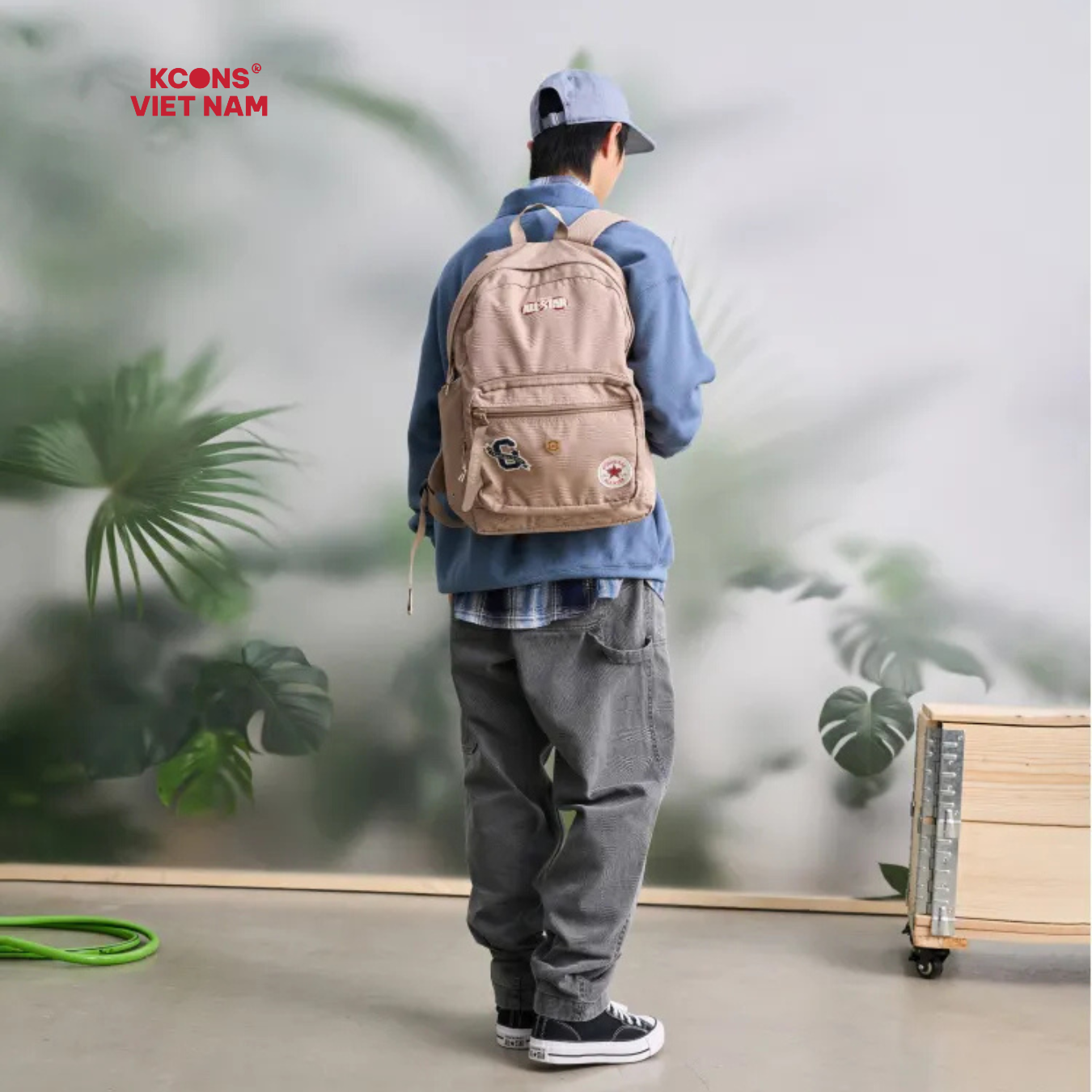 Ba lô Unisex Converse YOTS GO TO Backpack 10028119-A02