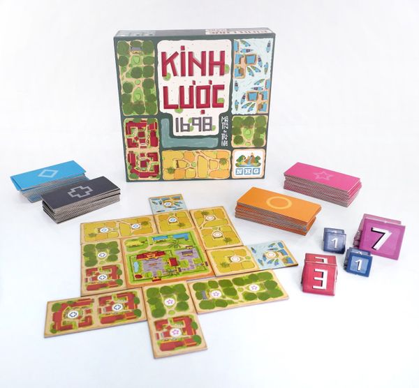 Board game Kinh Lược - board game thuần Việt