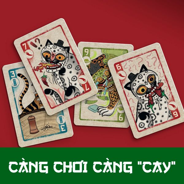 Board game Spicy - board game Việt hóa