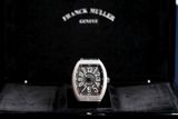Franck Muller Vanguard V41 Steel Custom Diamond Black Dial