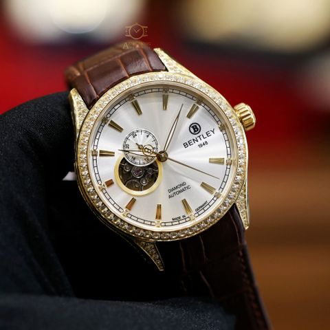 Đồng hồ Bentley Diamond Open Heart BL1784-252KCD-S2