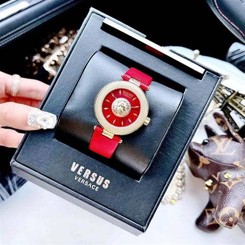Đồng hồ nữ versace versus brick lane 40mm VSP214118 mặt đỏ