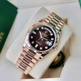 Rolex Day Date 36 128235 Ombre Chocolate