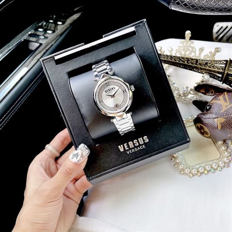 Đồng hồ nữ Versace Versus Covent garden VSPCD7620 crystal ss silver