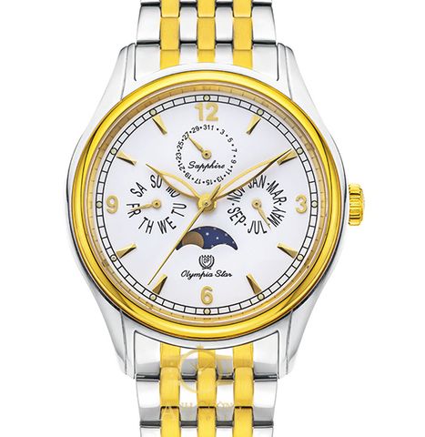 Đồng Hồ Olympia Star OPA98022-00MSK-T moonphase