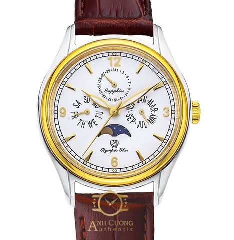 Đồng Hồ Olympia Star OPA98022-00MSK-GL-T moonphase