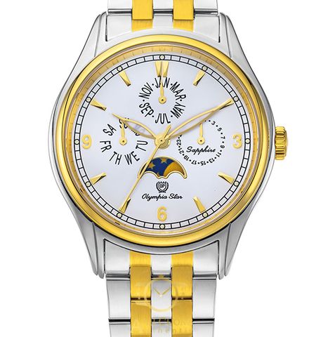 Đồng hồ Olympia Star OPA98022-06MSK-T moonphase