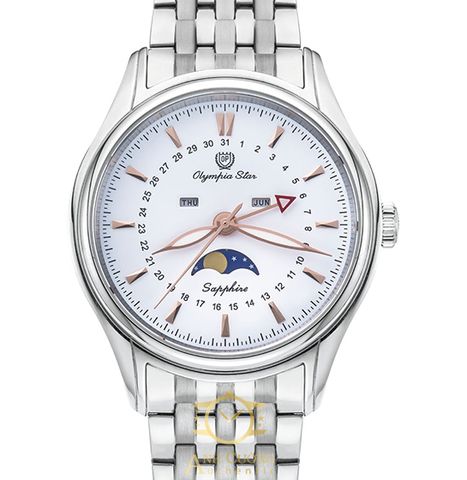 Đồng Hồ Olympia Star OPA98022-80MS-T moonphase