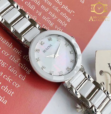 Đồng hồ Bulova quartz Ladies watch 98P158