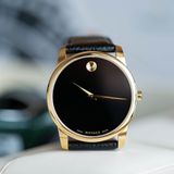 Movado 0607014 Museum Classic Gold Watch