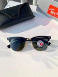 Ray Ban Clubmaster RB3016F 901/58 Size 55 Polarized