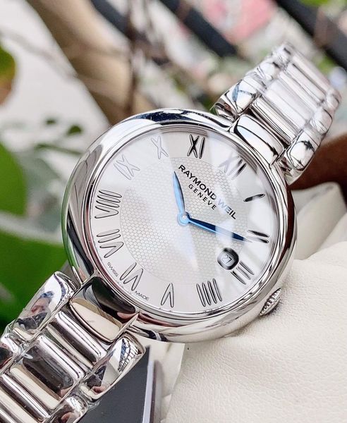 Raymond Weil Shine Silver Dial Ladies Watch 1600-ST-RE659 32mm