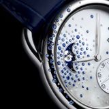 Đồng hồ HERMES ARCEAU PETITE LUNE SPRINKLING OF DIAMONDS AND SAPPHIRES W049630WW00