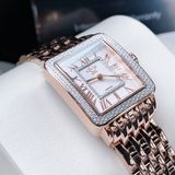 Đồng hồ Gevril Padova Quartz Diamond White Dial Rose Gold 12310B