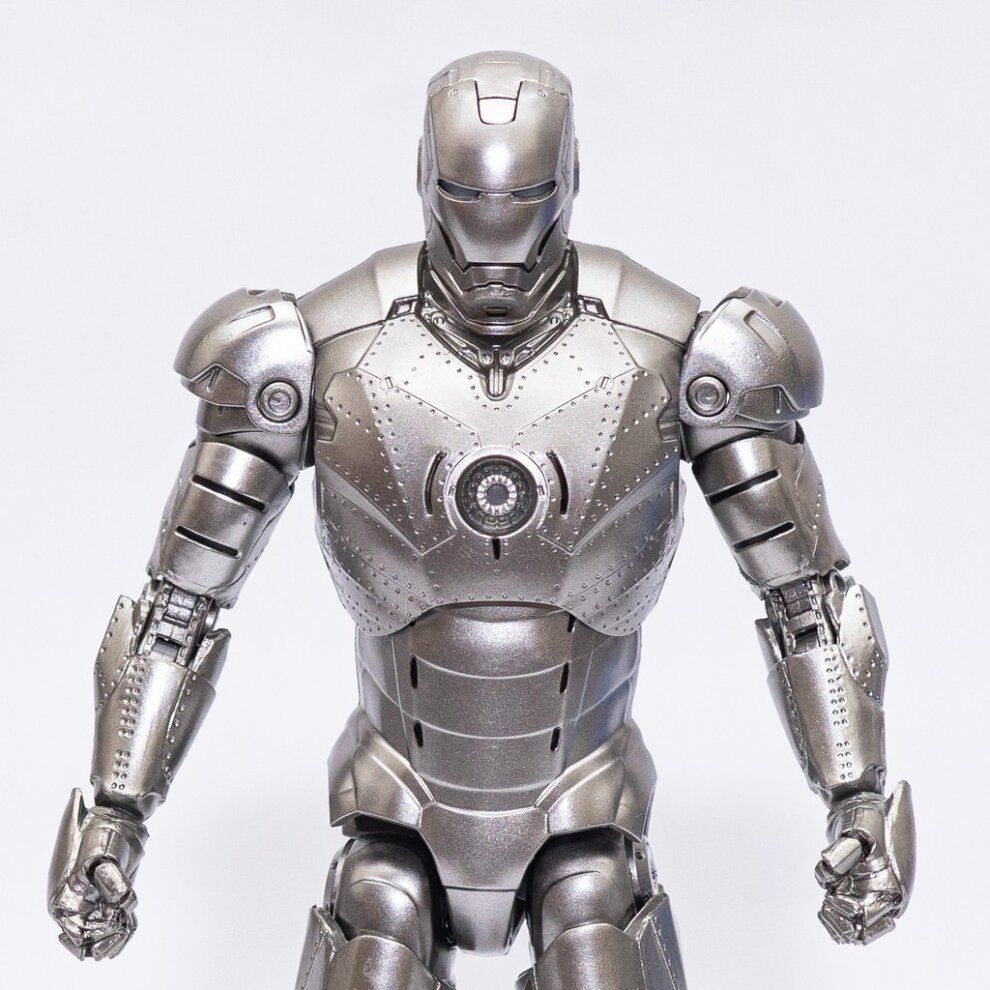 Mô hình nhân vật Marvel Iron man người sắt MK2 Mark II SHF tỉ lệ 1:10 18CM ZD Toys FG262