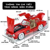  Mô hình xe Mercedes-Benz 300 SL full open có đèn có âm thanh đánh lái được tỉ lệ 1:24 Jinlifang OT433 