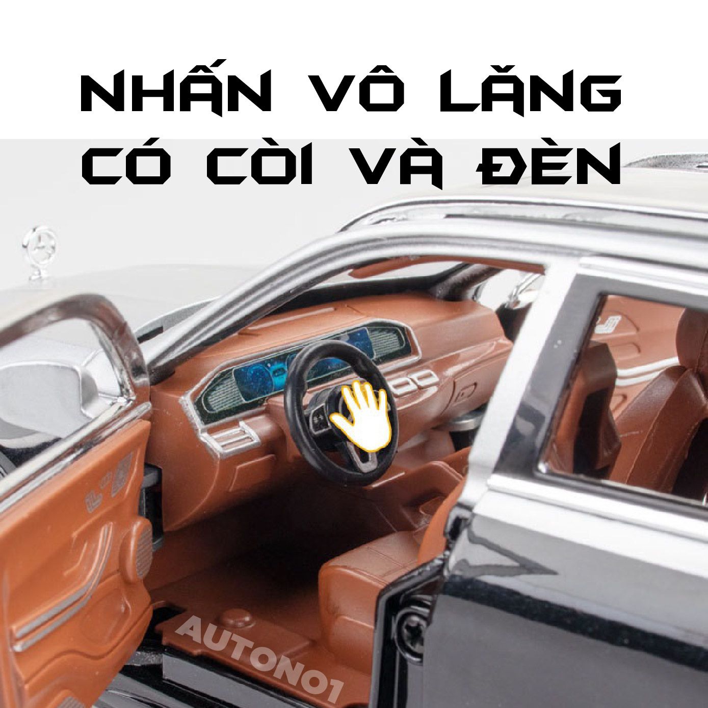  Mô hình xe Mercedes-Benz GLS600 MayBach full open có đèn có âm thanh bầu trời sao tỉ lệ 1:24 Chezhi OT437 