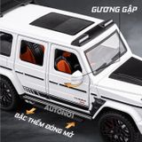  Mô hình xe Mercedes Benz Brabus G800 full open bầu trời sao 1:22 Alloy Model OT435 