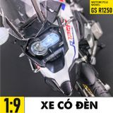  Mô hình moto BMW R 1250 GS ADV tỉ lệ 1:9 Huayi Alloy MT069 