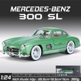  Mô hình xe Mercedes-Benz 300 SL full open có đèn có âm thanh đánh lái được tỉ lệ 1:24 Jinlifang OT433 