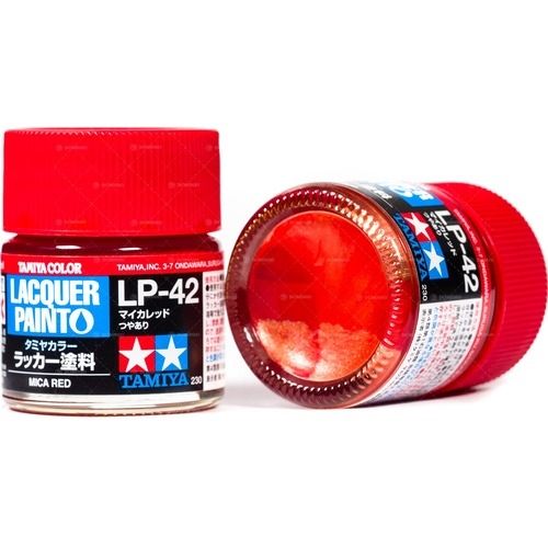 Lacquer lp42 mica red sơn mô hình màu đỏ mica 10ml Tamiya 82142