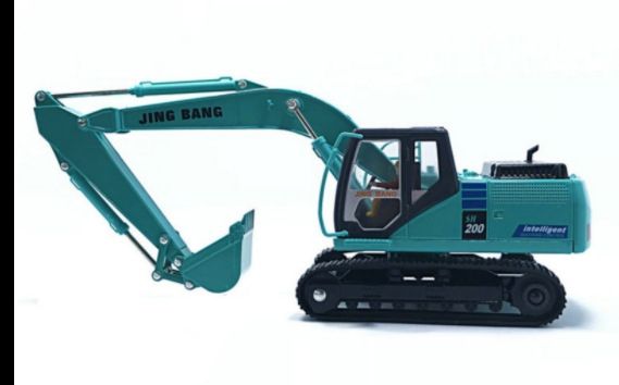 Mô hình xe xúc đất tỉ lệ 1:50 Jing Bang 8176