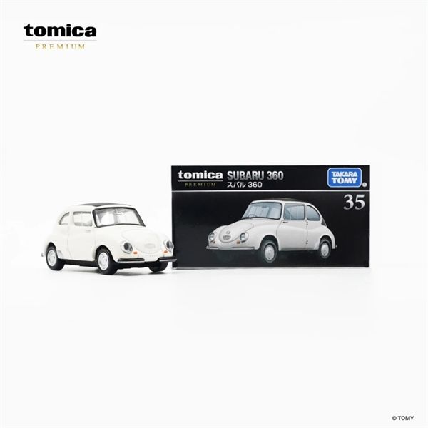 Mô hình xe Subaru 360 white No.35 tỉ lệ 1:64 Tomica Premium 933892