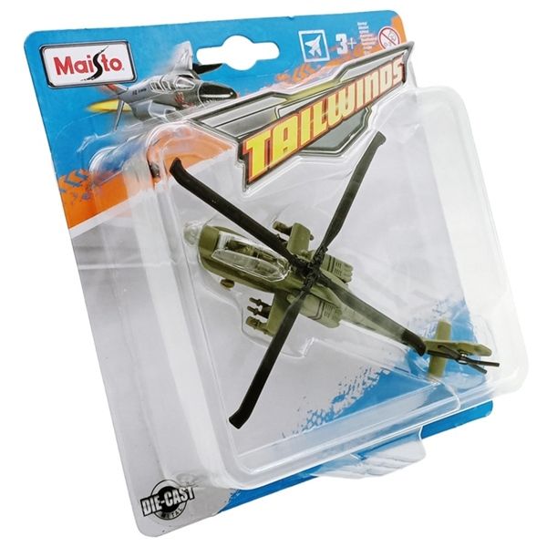 Mô hình máy bay #9805 AH-64 Apache - Flat medium Green 12 cm 14106 MB12008