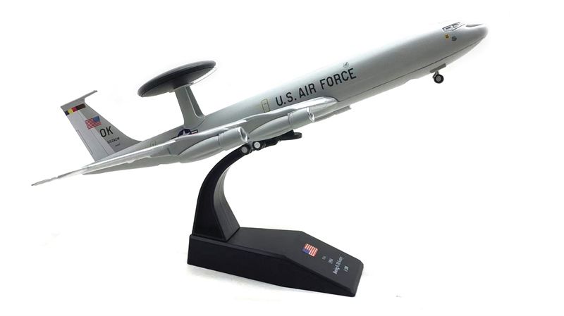 Máy bay quân sự trinh sát phòng không Boeing E-3 Sentry AWACS USAF tỉ lệ 1:200 Ns Model MBQS049