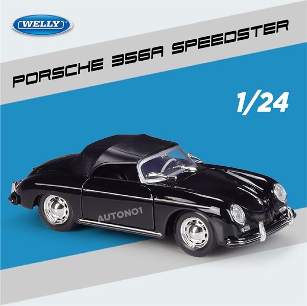 Mô hình xe Porsche 356A Speedster tỉ lệ 1:24 Welly OT24027